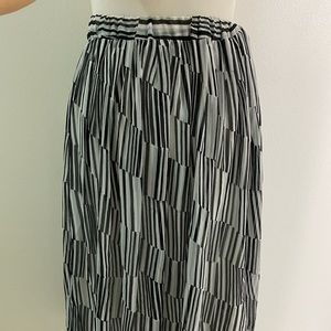 New Banana Republic Stripe Skirt Sz XS